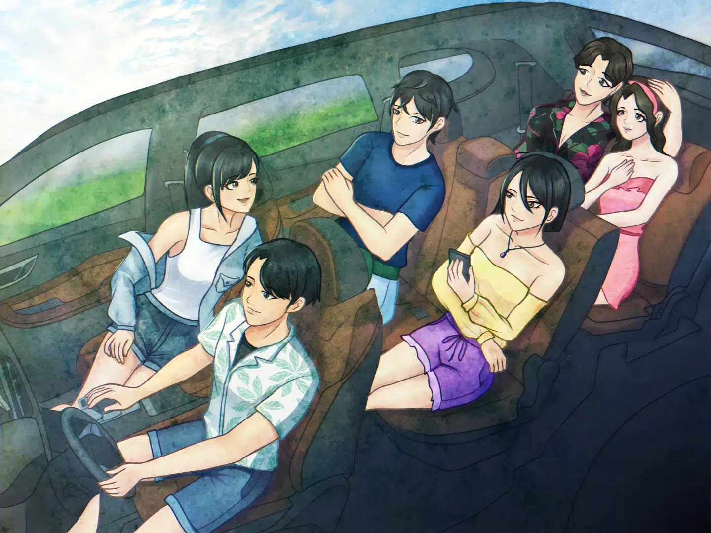 rina memperingati anjar dan winda